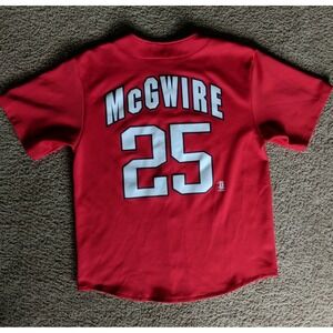 Mark McGwire Genuine Merchandise‎ MLB St Louis Cardinals Jersey Large 99